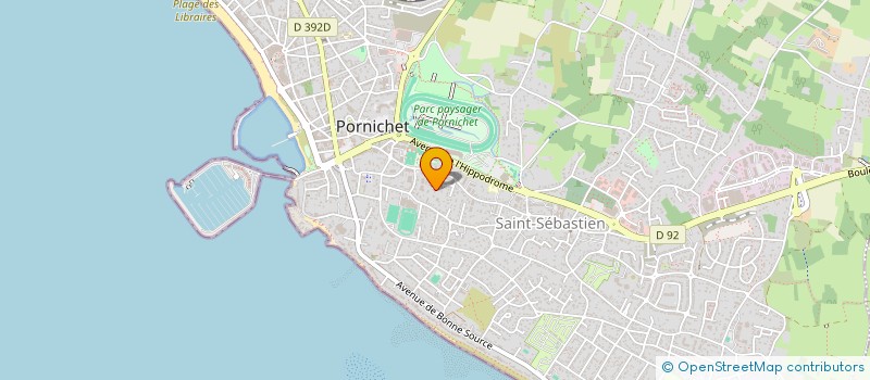 localisation de l'entreprise SCI LES LUTINS à PORNICHET