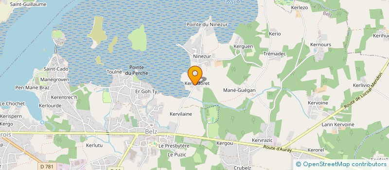 localisation de l'entreprise SCI LES LUTINS  BELZ