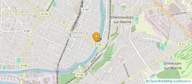 localisation de l'entreprise SCI LES LUTINS DU VAL à SAINT-MAUR-DES-FOSSES