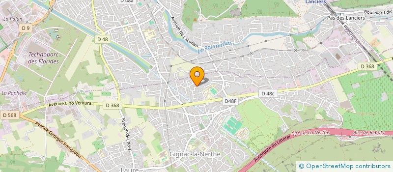 localisation de l'entreprise SCI LES LYS à GIGNAC-LA-NERTHE
