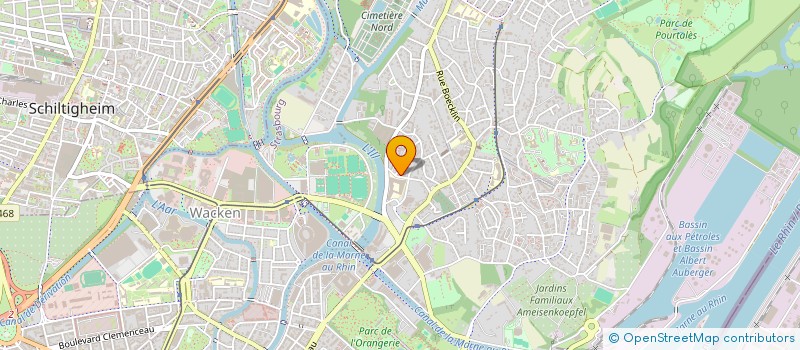 localisation de l'entreprise SCI LES LYS à STRASBOURG
