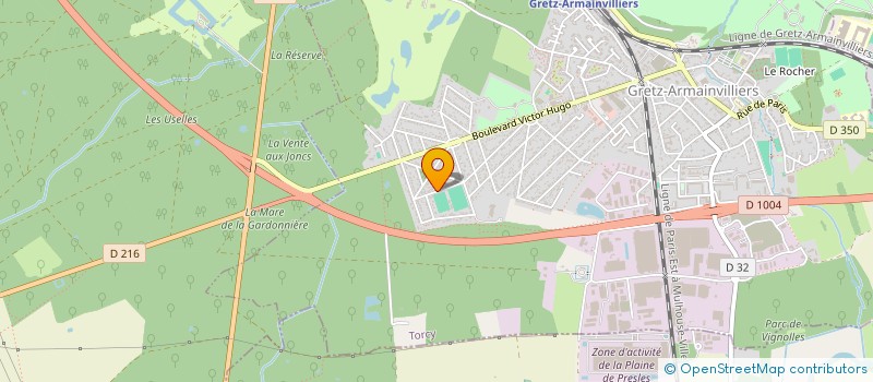 localisation de l'entreprise SCI LES LYS  PRESLES-EN-BRIE