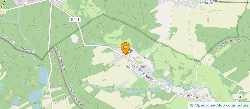 localisation de l'entreprise SCI LES LYS  LE HAUT SOULTZBACH