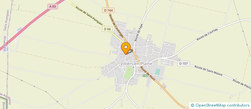 localisation de l'entreprise SCI LES LYS  VILLIERS-EN-PLAINE