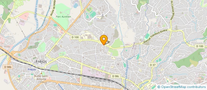 localisation de l'entreprise SCI LES LYS à FREJUS