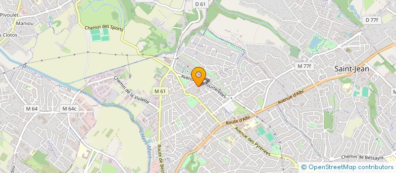 localisation de l'entreprise SCI LES LYS à L UNION
