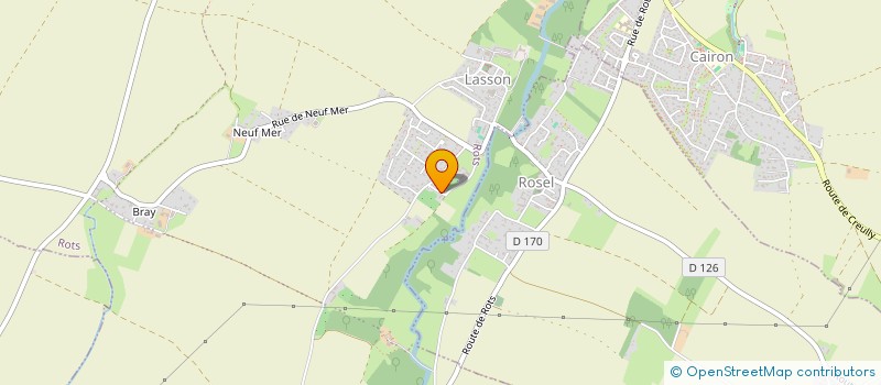 localisation de l'entreprise SCI LES LYS  ROTS