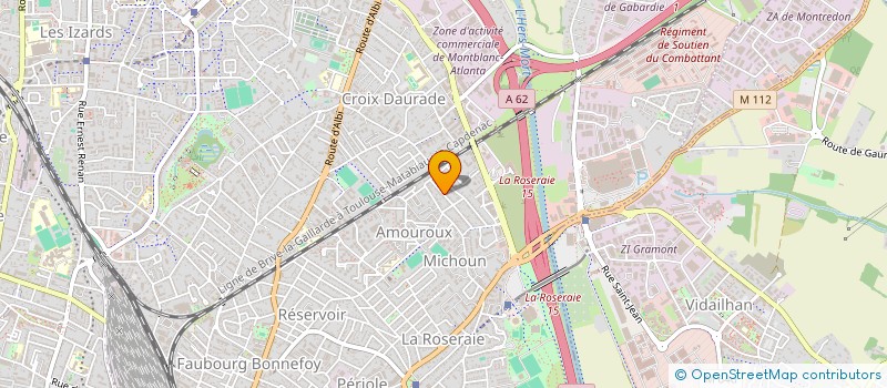localisation de l'entreprise SCI LES MACAROUX à TOULOUSE