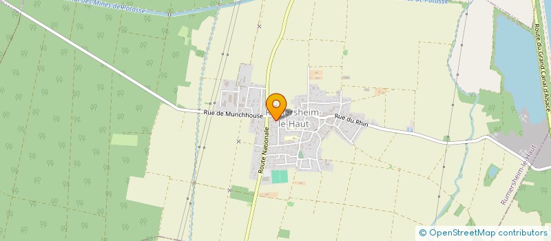 localisation de l'entreprise SCI LES MACONS  RUMERSHEIM-LE-HAUT