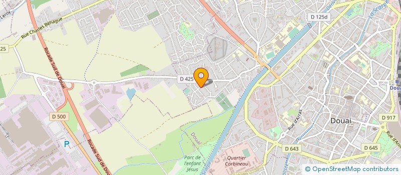 localisation de l'entreprise SCI LES MAGNIOLAS à DOUAI