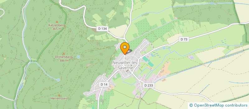 localisation de l'entreprise SCI LES MAGNOLIAS  NEUWILLER-LES-SAVERNE