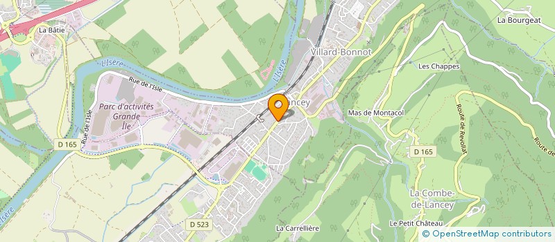 localisation de l'entreprise SCI LES MAGNOLIAS à VILLARD-BONNOT