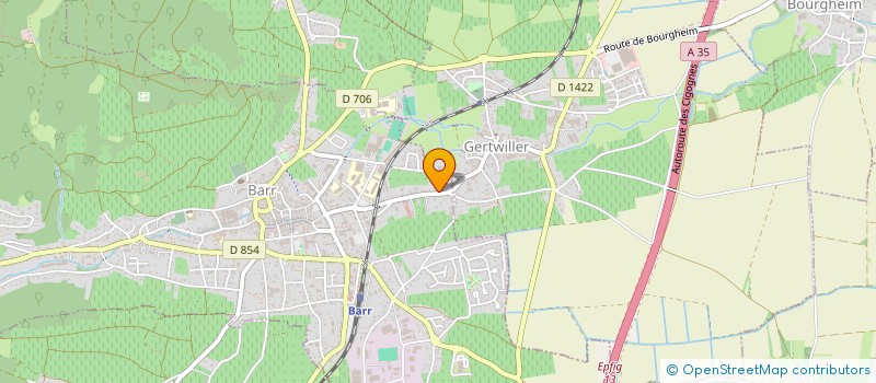 localisation de l'entreprise SCI LES MAGNOLIAS  BARR