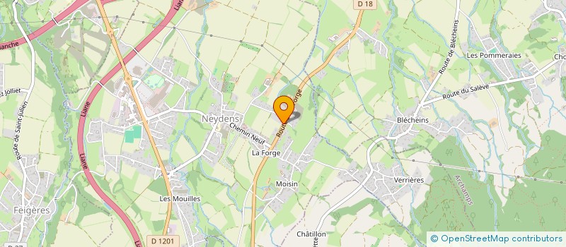 localisation de l'entreprise SCI LES MAGNOLIAS  NEYDENS