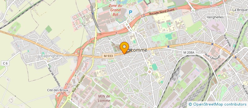 localisation de l'entreprise SCI LES MAGNOLIAS  LILLE