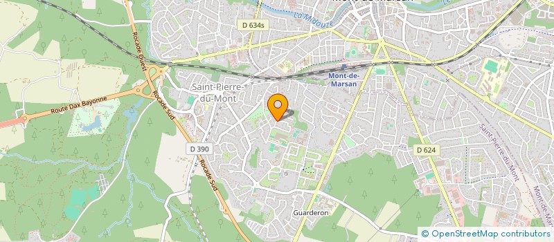 localisation de l'entreprise SCI LES MAGNOLIAS  SAINT-PIERRE-DU-MONT