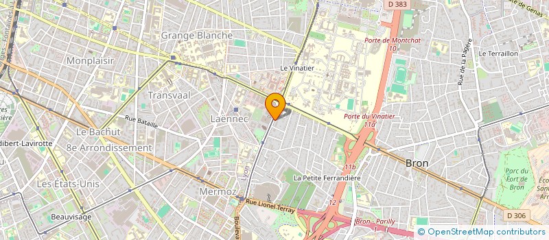 localisation de l'entreprise SCI LES MAGNOLIAS BLANCS  BRON