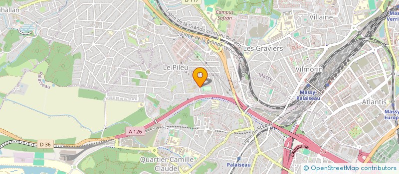 localisation de l'entreprise SCI LES MAGNOLS à PALAISEAU