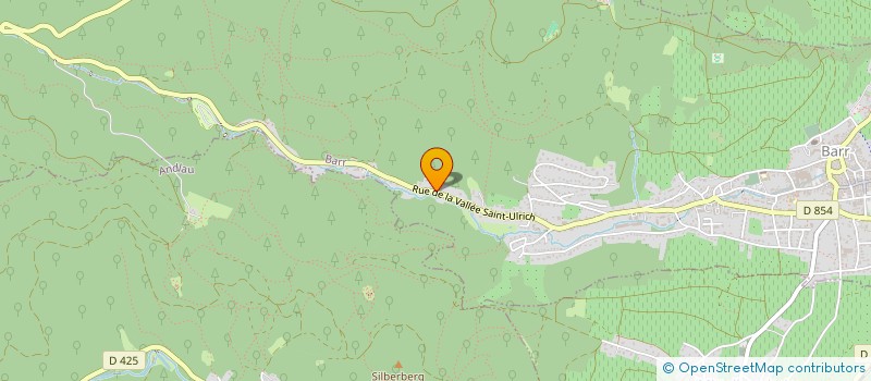 localisation de l'entreprise SCI LES MAISONS BLEUES  BARR