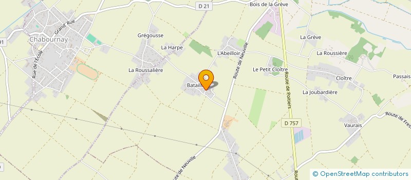 localisation de l'entreprise SCI LES MAISONS D'AMBRE à SAINT-MARTIN-LA-PALLU