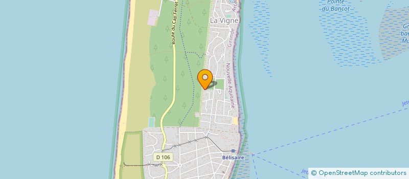 localisation de l'entreprise SCI LES MAISONS DE ROYAN à LEGE-CAP-FERRET