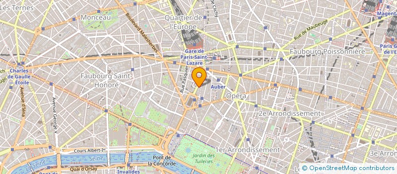 localisation de l'entreprise SCI LES MAISONS DE SAINT MICHEL  PARIS