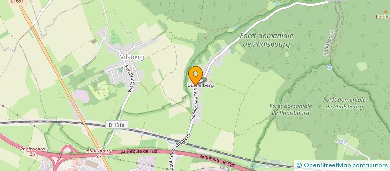 localisation de l'entreprise SCI LES MAISONS NEMY  PHALSBOURG