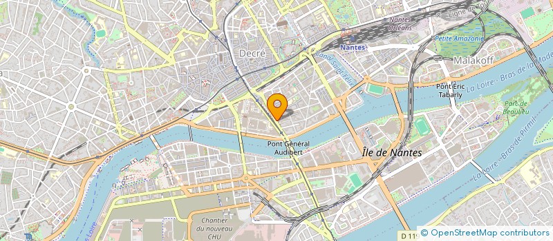 localisation de l'entreprise SCI LES MAISONS NEUVES à NANTES