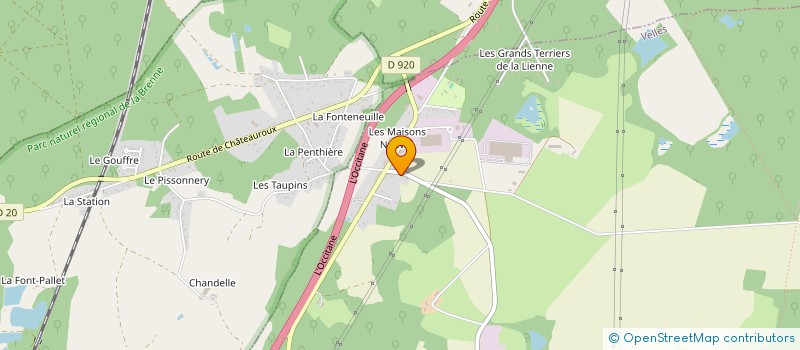 localisation de l'entreprise SCI LES MAISONS NEUVES à VELLES