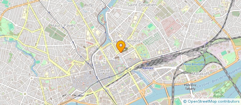 localisation de l'entreprise SCI LES MAISONS ROUGES  NANTES
