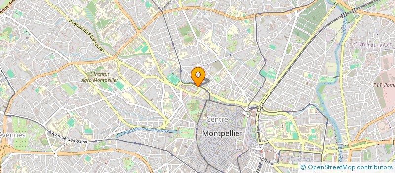 localisation de l'entreprise SCI LES MAISONS VERTES à MONTPELLIER