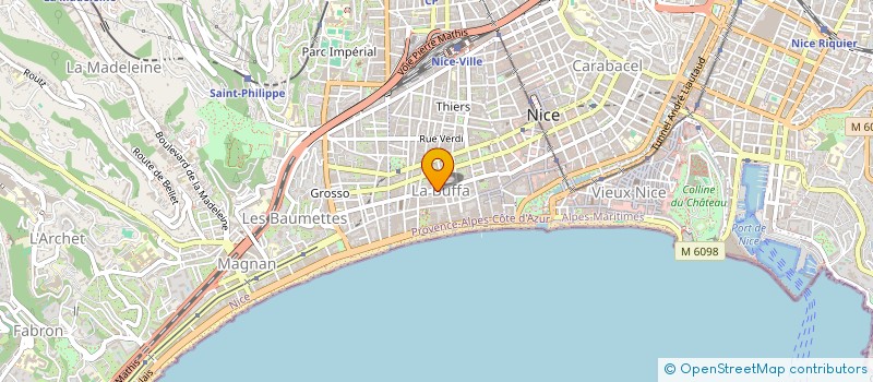 localisation de l'entreprise SCI LES MALDIVES à NICE