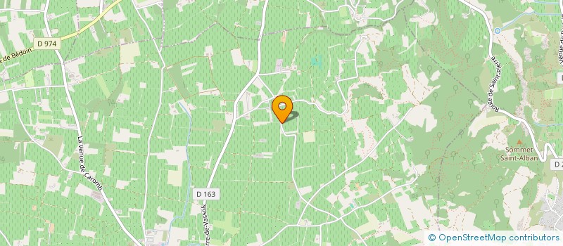 localisation de l'entreprise SCI LES MALDIVES  RUSTREL