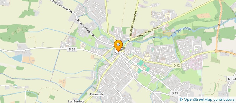 localisation de l'entreprise SCI LES MALICHES  SAINT-LYS