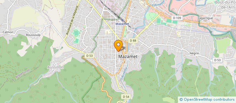 localisation de l'entreprise SCI LES MALINELLES à MAZAMET