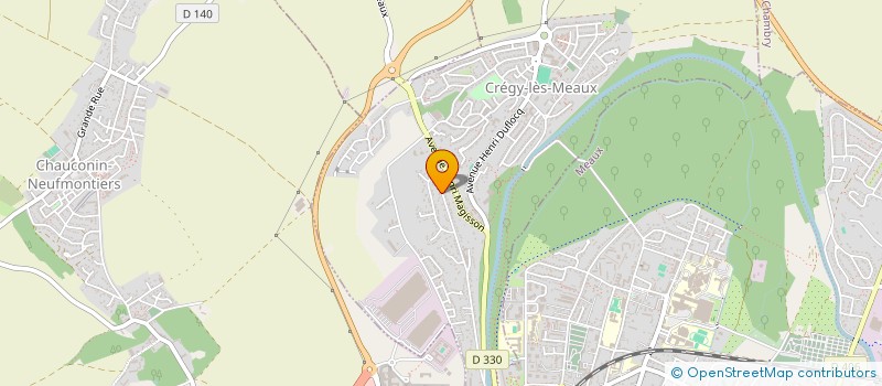 localisation de l'entreprise SCI LES MALOUINES  CREGY-LES-MEAUX