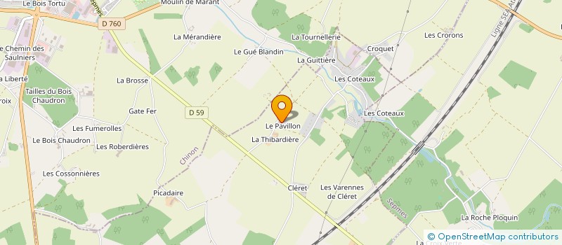 localisation de l'entreprise SCI LES MALVAUX  SEPMES