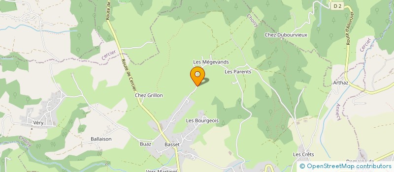 localisation de l'entreprise SCI LES MAMOURS  CHOISY