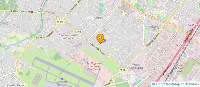localisation de l'entreprise SCI LES MANOIRS à TOULOUSE