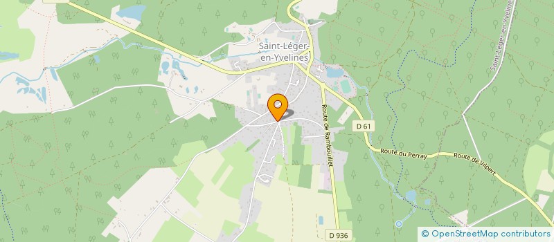 localisation de l'entreprise SCI LES MARAIS à SAINT-LEGER-EN-YVELINES