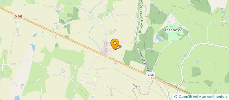 localisation de l'entreprise SCI LES MARAIS à SAINT-CLEMENT-DE-LA-PLACE