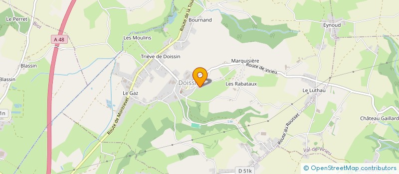 localisation de l'entreprise SCI LES MARAIS  DOISSIN