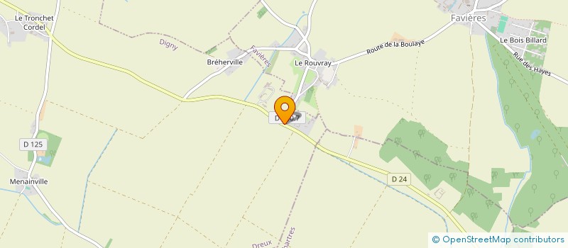 localisation de l'entreprise SCI LES MARAIS DES ABIMES à DIGNY