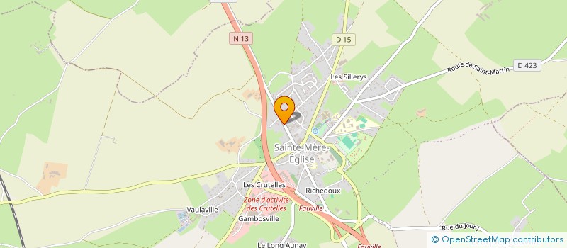 localisation de l'entreprise SCI LES MARAIS DU COTENTIN à CARENTAN-LES-MARAIS
