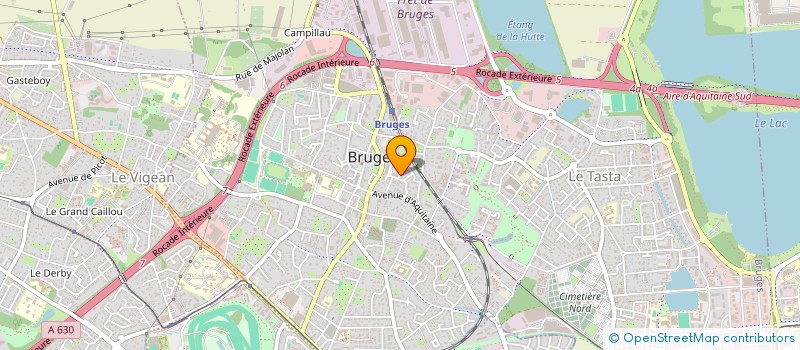 localisation de l'entreprise SCI LES MARBRERIES DU PARC  BRUGES