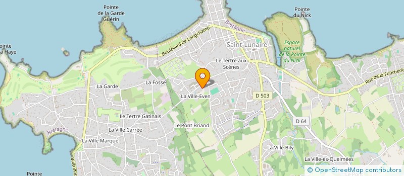 localisation de l'entreprise SCI LES MARCEAUX  SAINT-LUNAIRE