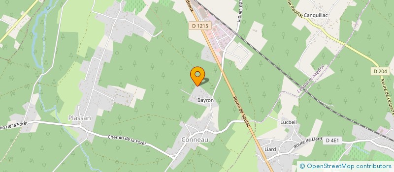 localisation de l'entreprise SCI LES MARCEAUX  LESPARRE-MEDOC