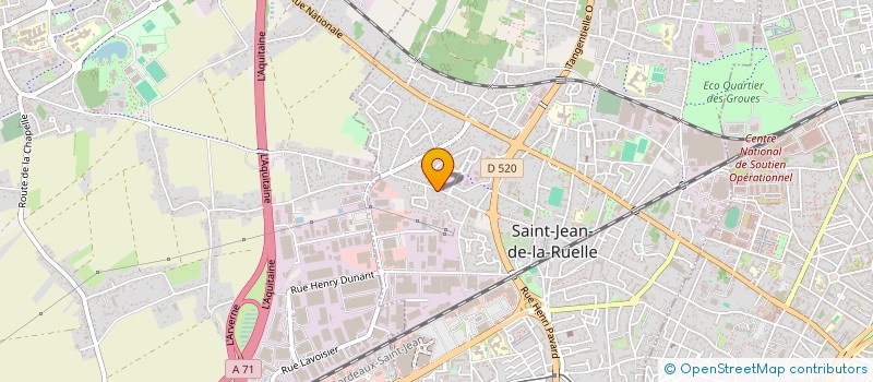 localisation de l'entreprise SCI LES MARCHAIS à SAINT-JEAN-DE-LA-RUELLE