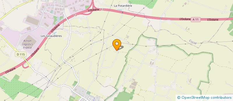 localisation de l'entreprise SCI LES MARCHANDOUX  RIVES-DU-LOIR-EN-ANJOU