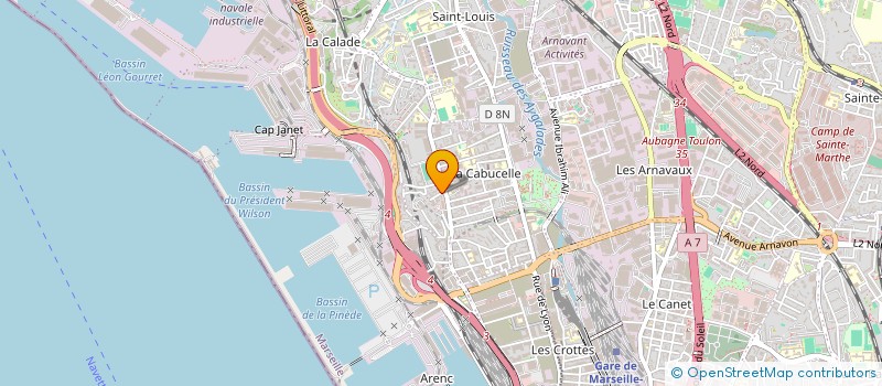 localisation de l'entreprise SCI LES MARCHANDS à MARSEILLE